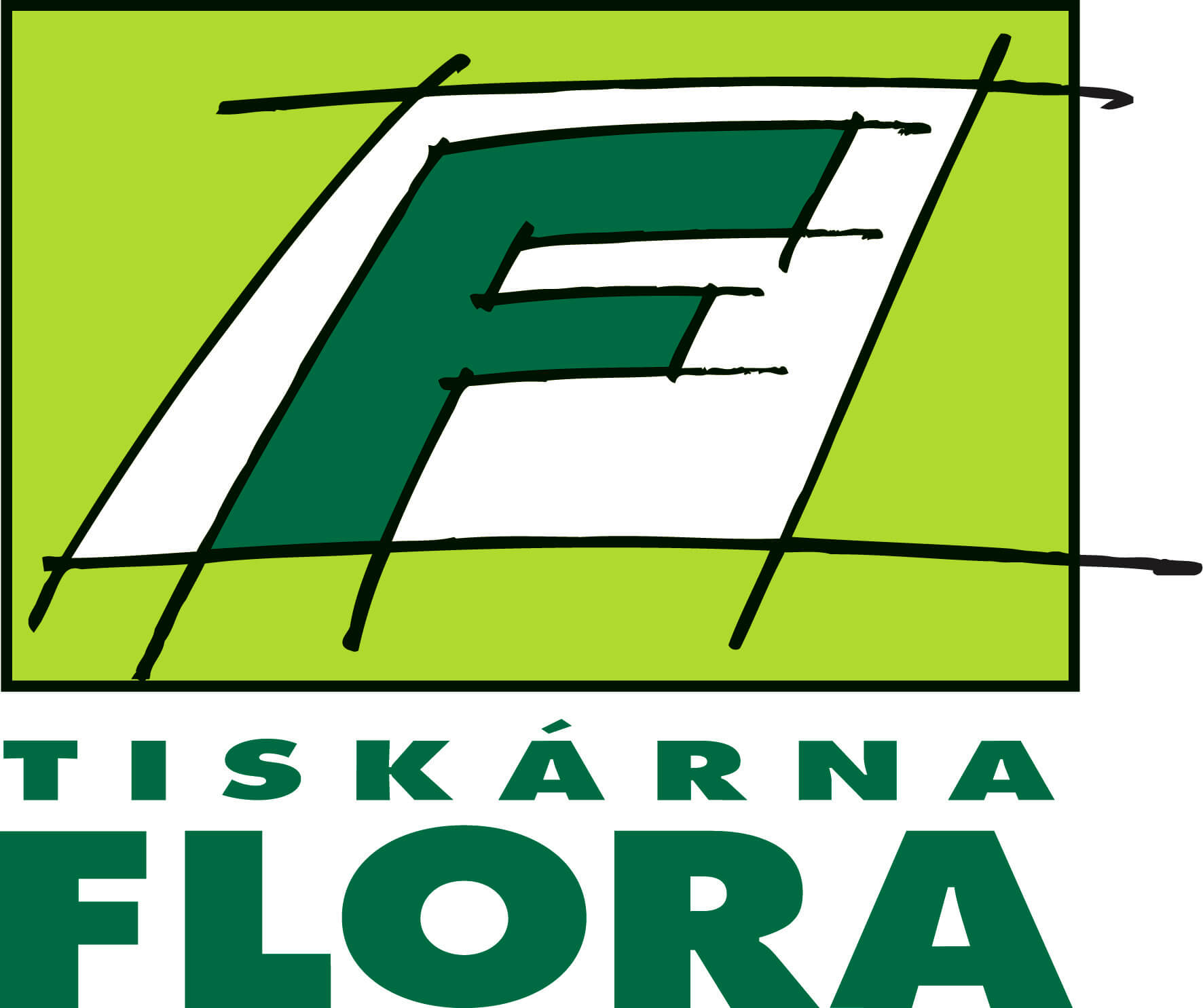 Tiskarna Flora Logo